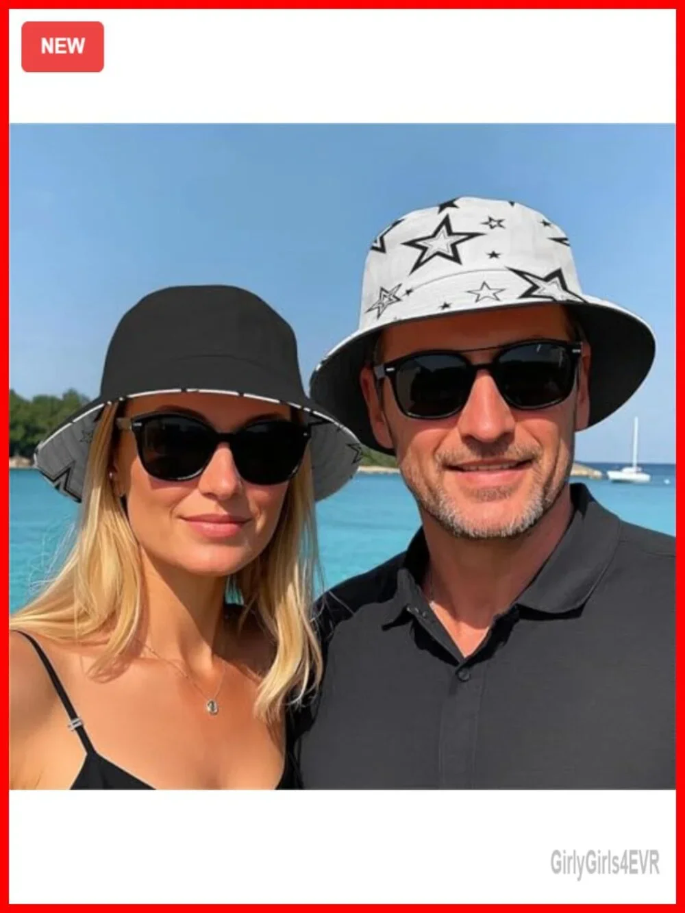 Reversible Bucket Hat Packable Sun Hat for Beach Travel Fishing